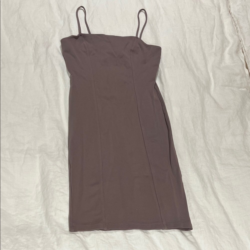 Forever 21 Strapless Brown Dress